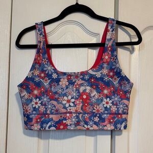 Fabletics Floral Print Women's sports bra